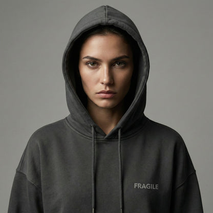 "FRAGILE" 連帽衛衣