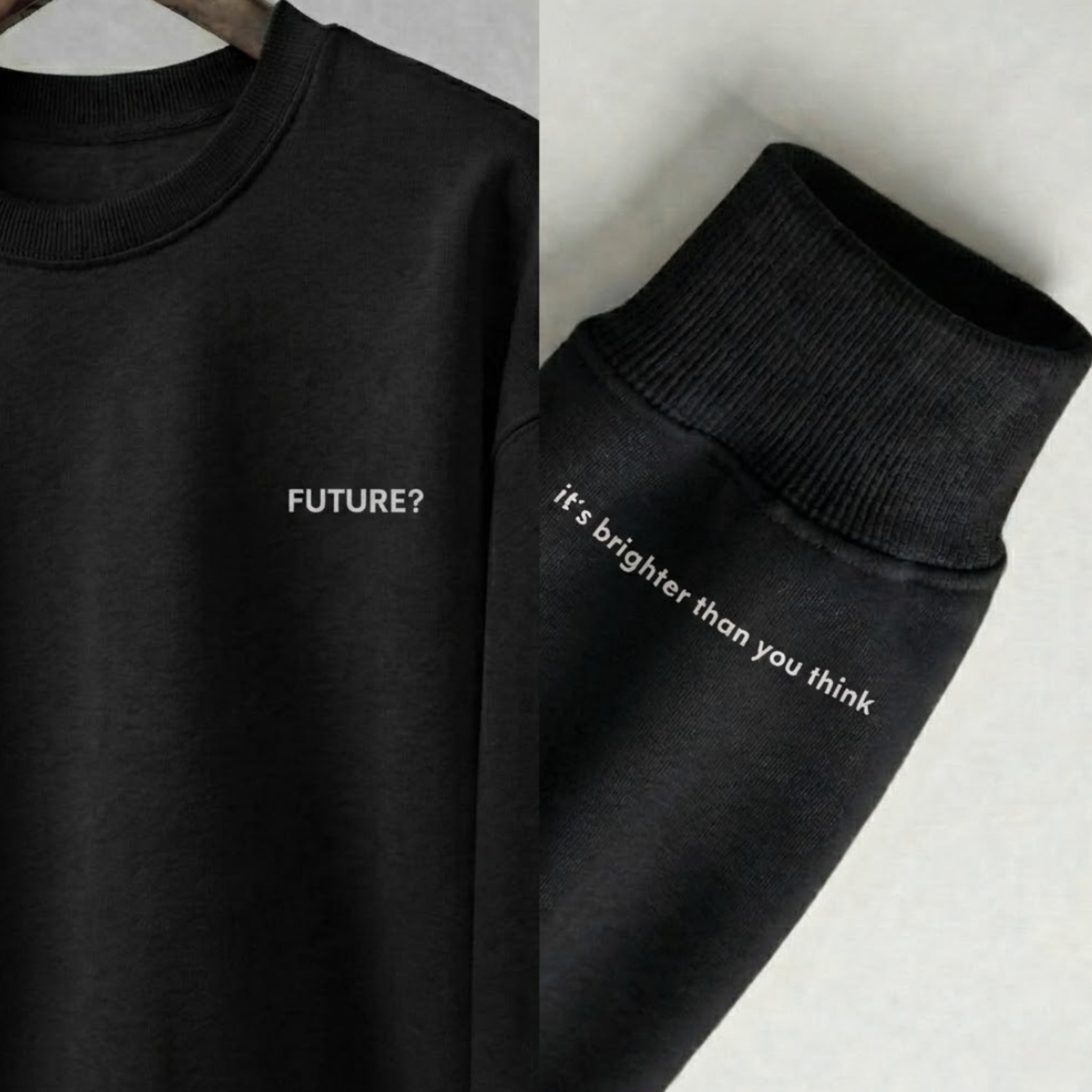 "FUTURE?" Crewneck