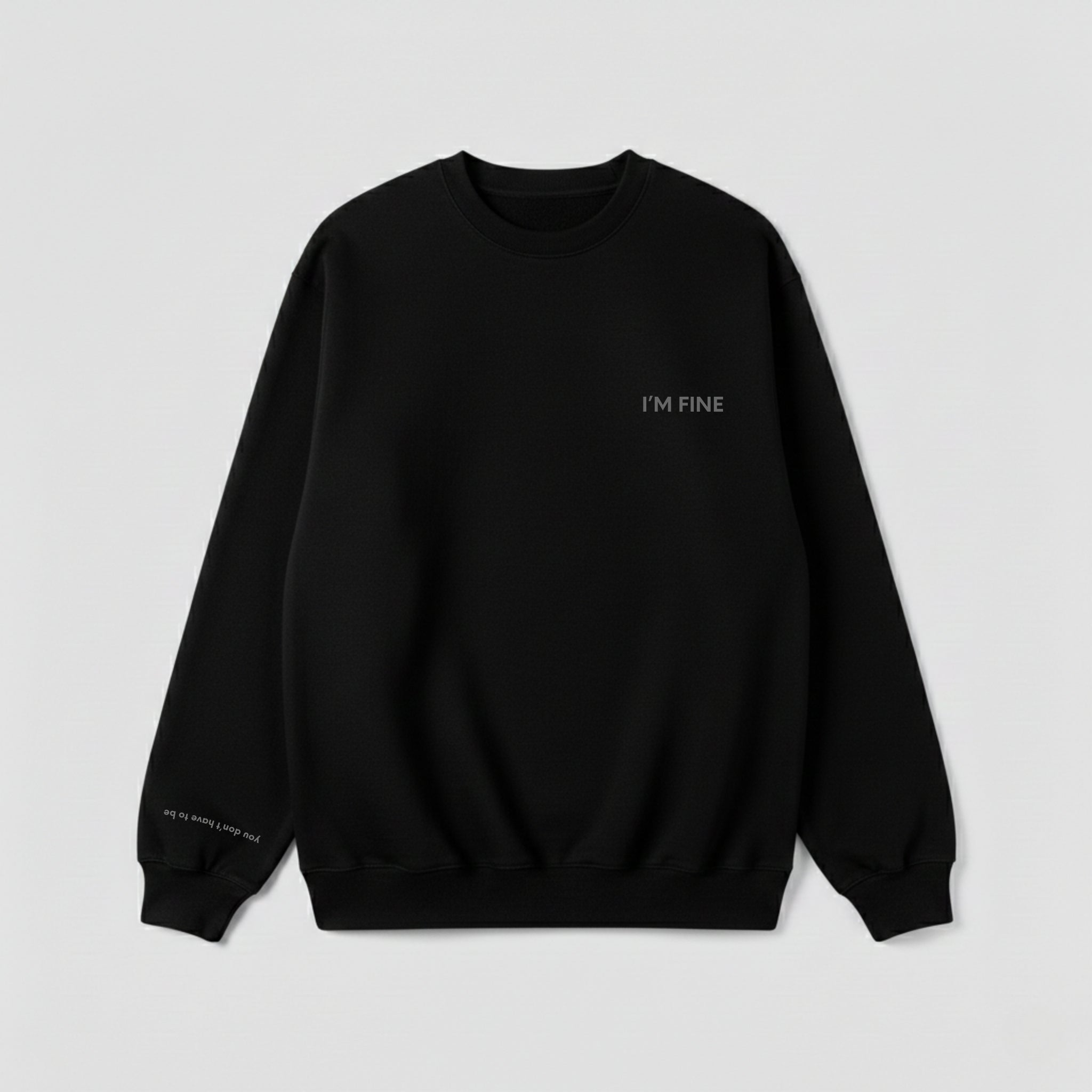 "I’M FINE" Crewneck