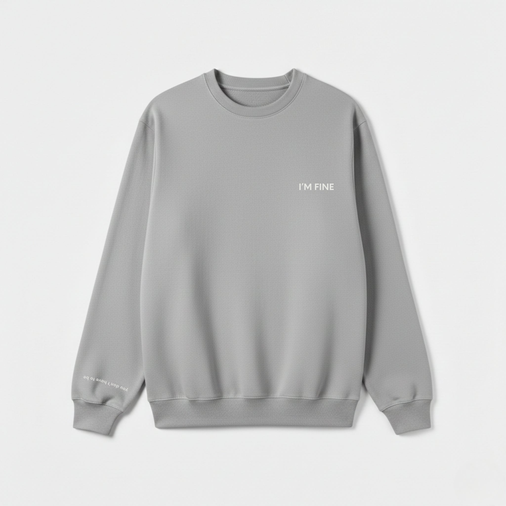"I’M FINE" Crewneck