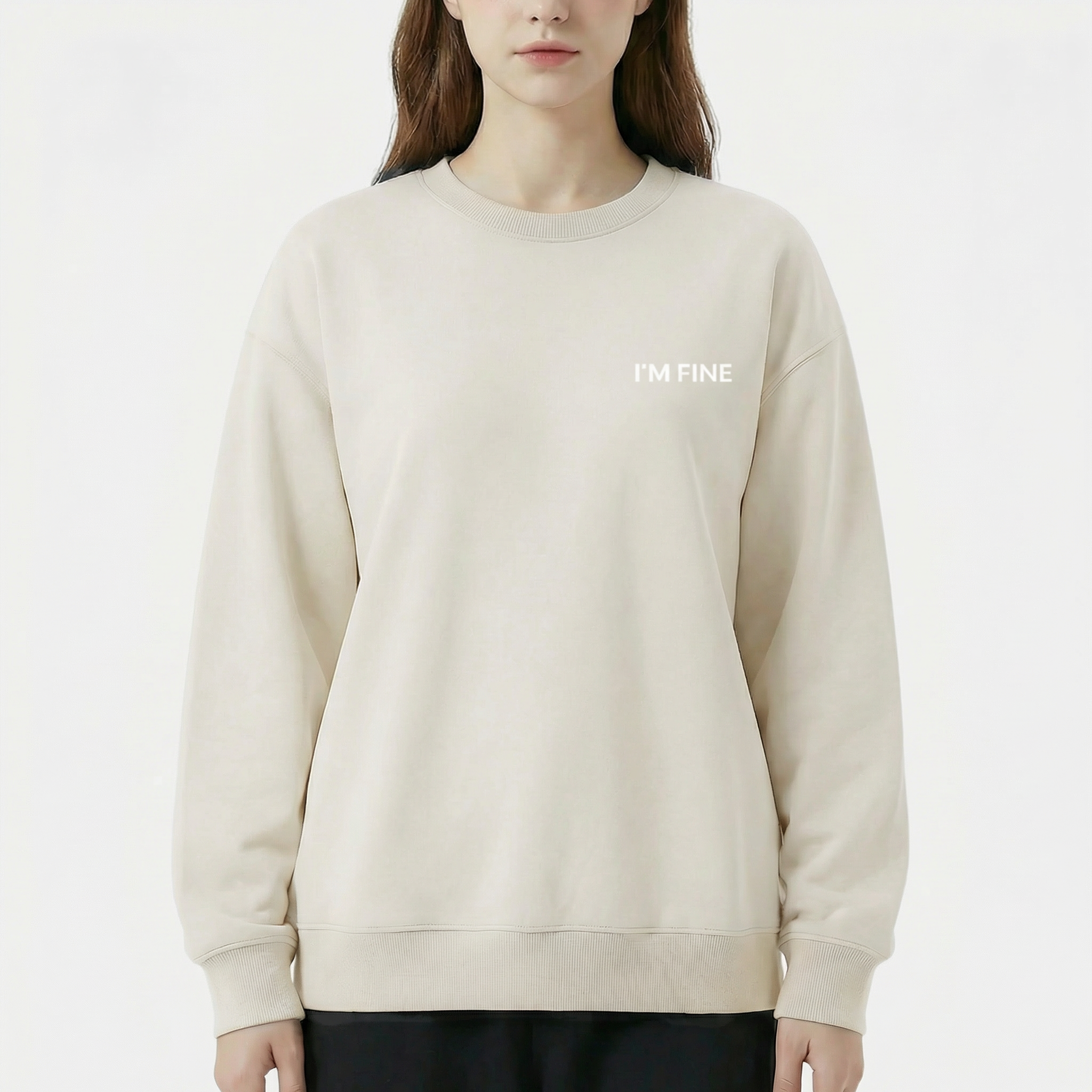 Honest Check-In Crewneck