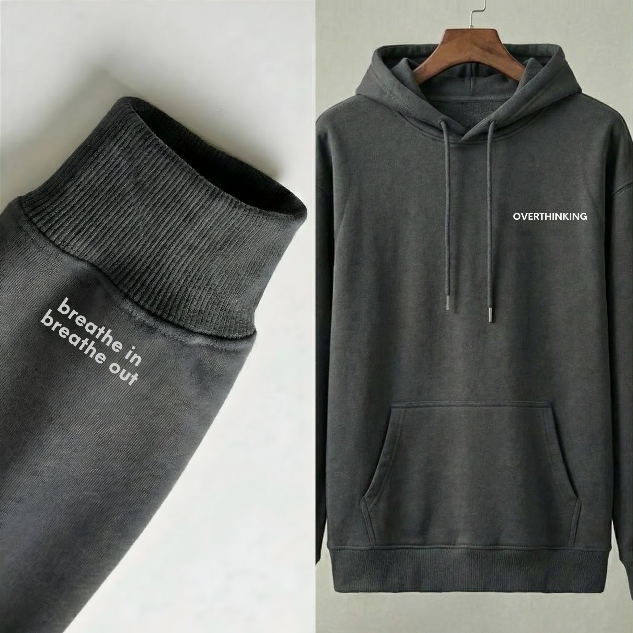 「過度思考」連帽衫