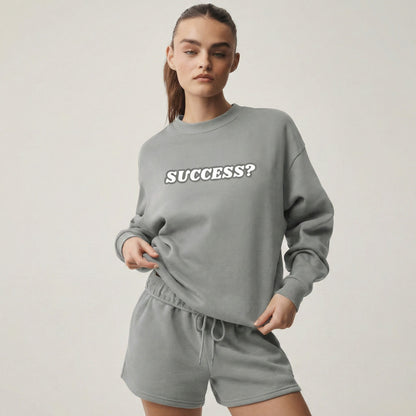 "SUCCESS?" 圓領衛衣