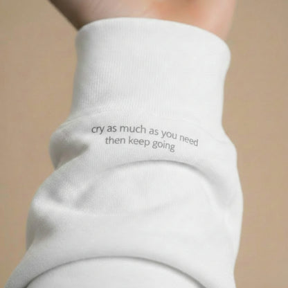 "WIPE YOUR TEARS" 連帽衛衣