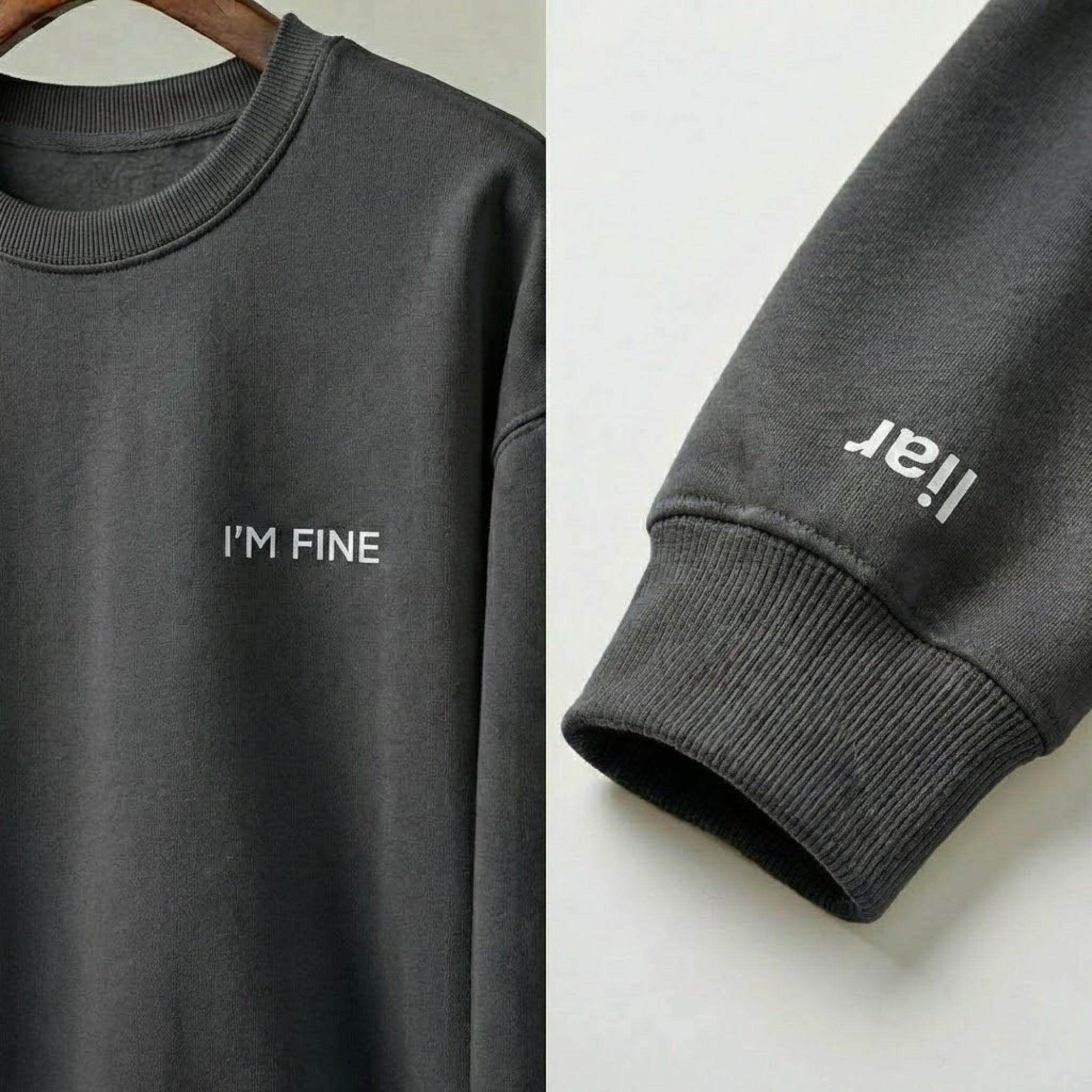 Honest Check-In Crewneck